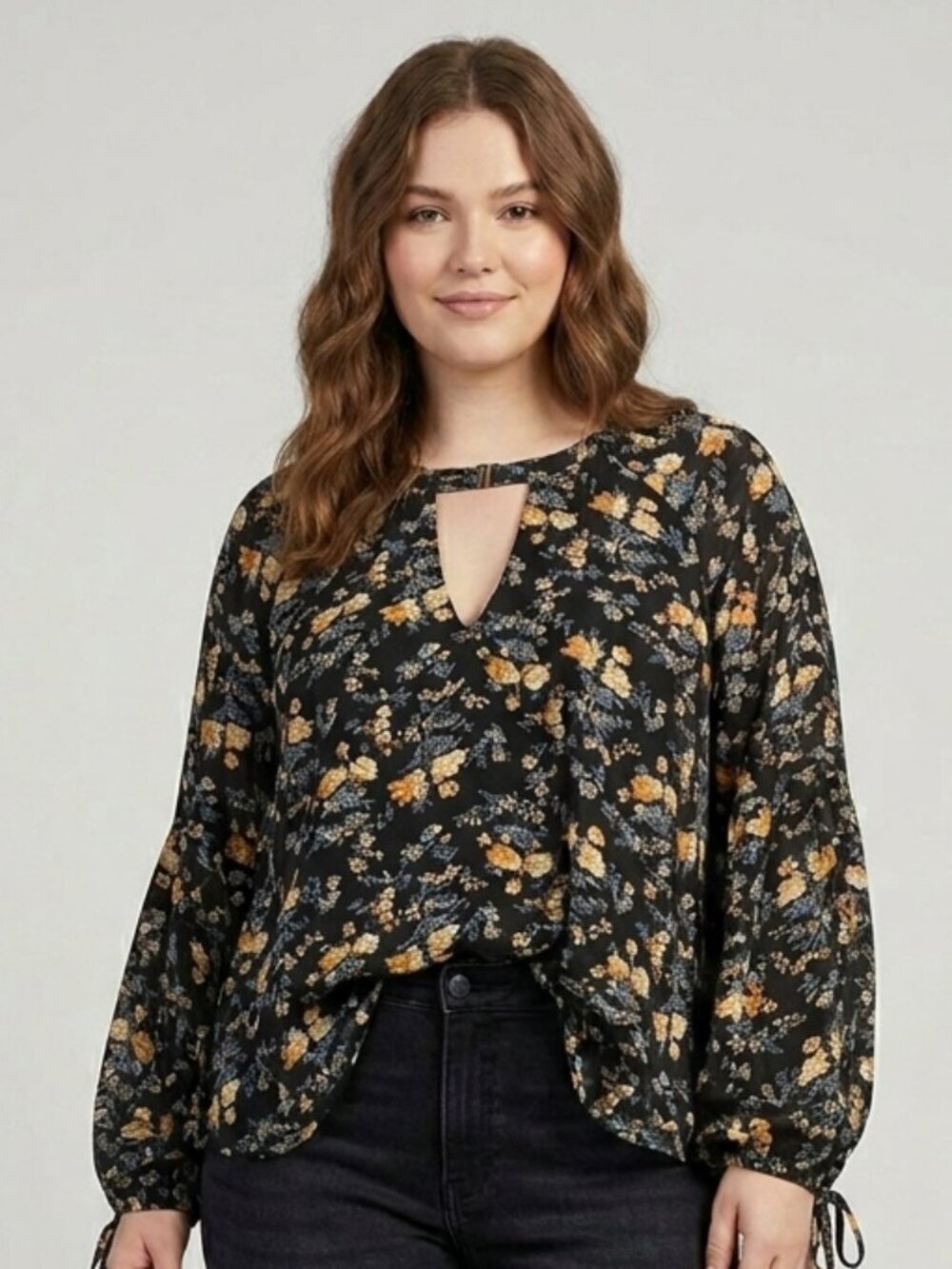 American Eagle Outfitters Boho Floral Top